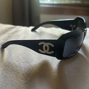 Chanel mother of pearl sunglasses